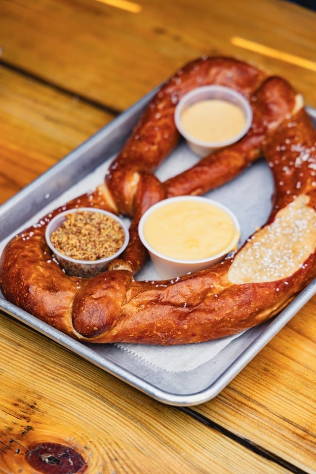 Giant Pretzel.