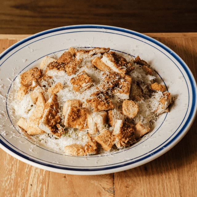 Crispy Chicken Caesar.