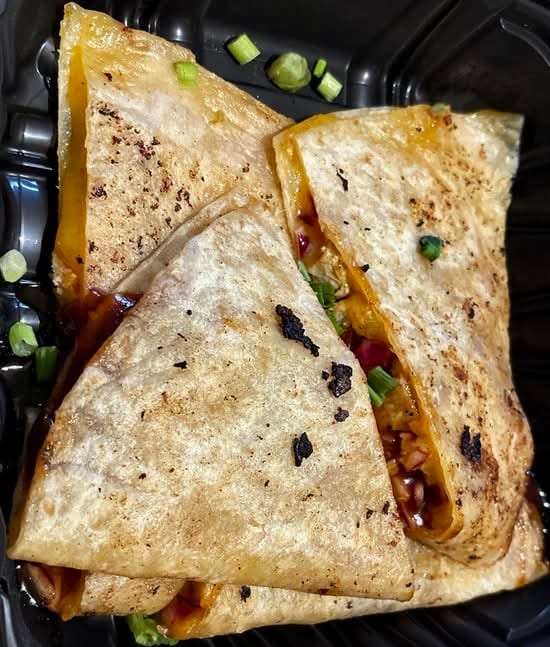 Cali BBQ Quesadilla.